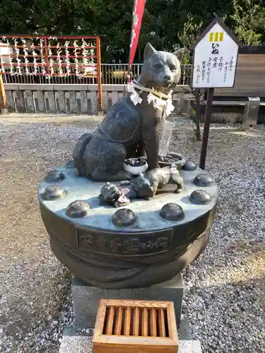 久里浜天神社の狛犬