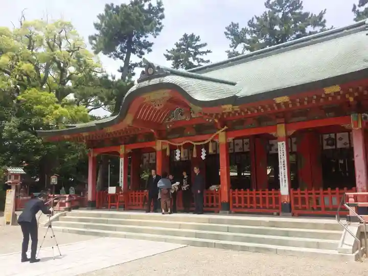長田神社の本殿・本堂