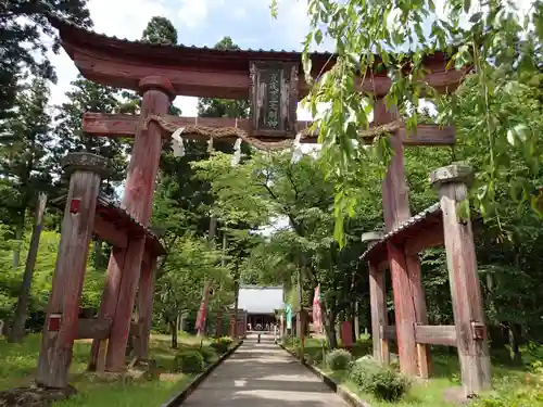 賀茂神社の鳥居