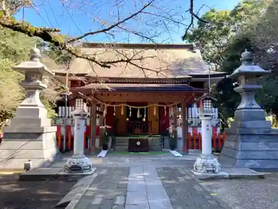 息栖神社の本殿・本堂