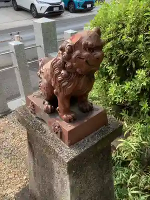 天王社(角崎町)の狛犬