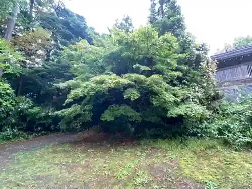 鳥海山大物忌神社吹浦口ノ宮の庭園