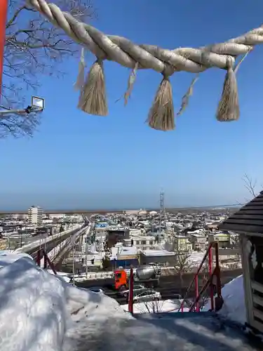 星置神社の景色