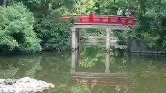 武蔵一宮氷川神社の庭園