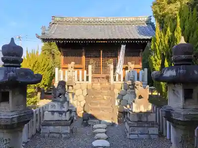 六所社（森本）の本殿・本堂