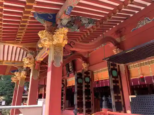 根津神社の本殿