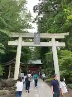 富士山東口本宮 冨士浅間神社の鳥居