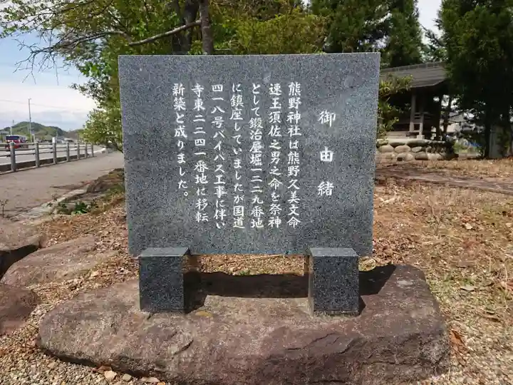 熊野神社の歴史