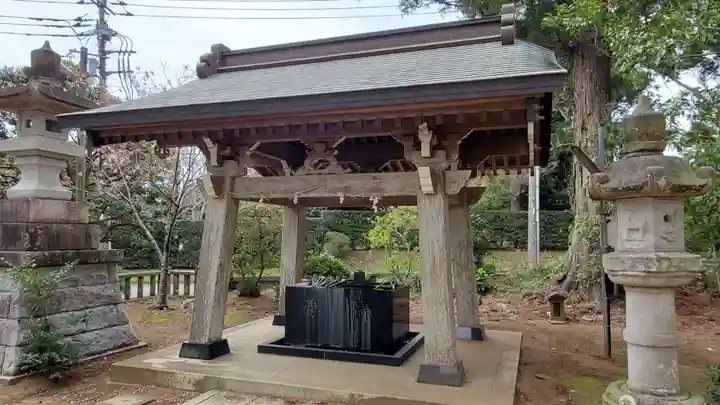 東大社の手水舎