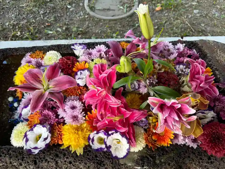 帯広三吉神社の手水舎
