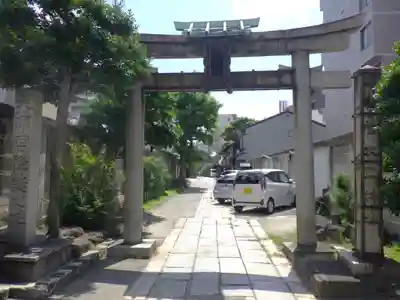 菅大臣神社の鳥居