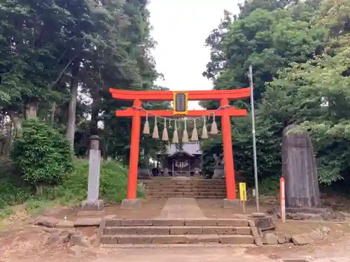 府中日吉神社の鳥居