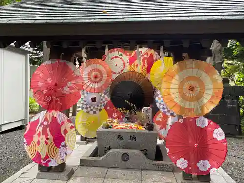 札幌諏訪神社の手水