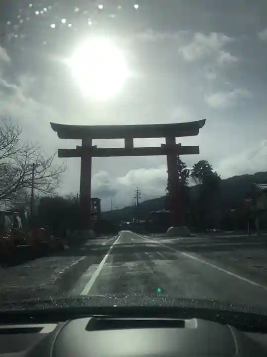 美濃國一宮 南宮大社の鳥居