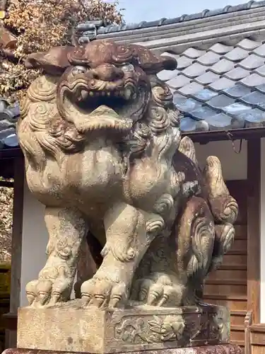 檜尾神社の狛犬