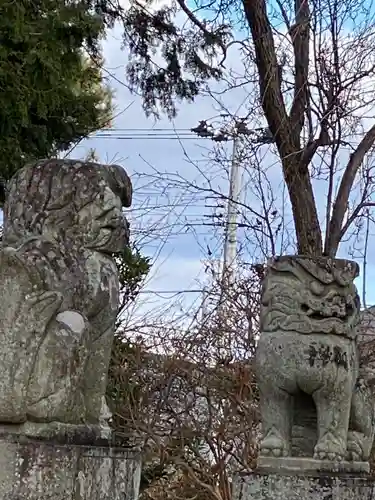 諏訪神社の狛犬