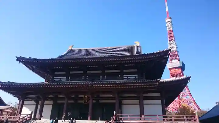 増上寺の本殿・本堂