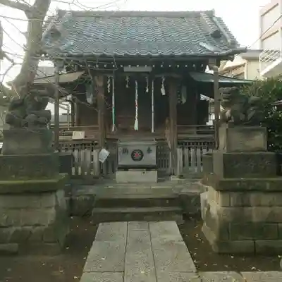 利田神社の本殿・本堂