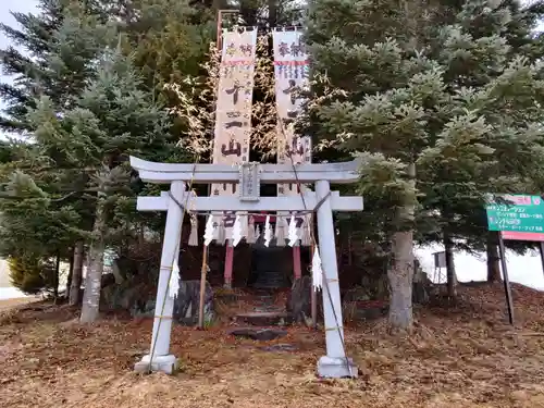 十二山神宮の鳥居