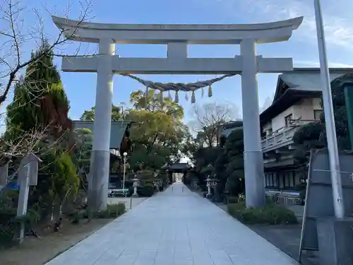 田村神社の鳥居