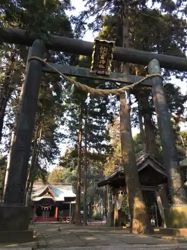 飽富神社の鳥居