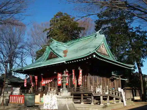 (下館)羽黒神社の本殿・本堂