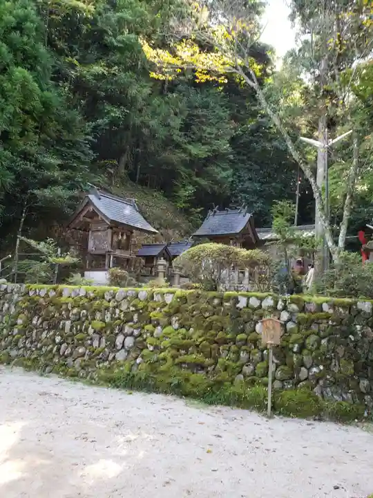 玉作湯神社の景色