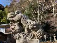 角折神社の狛犬