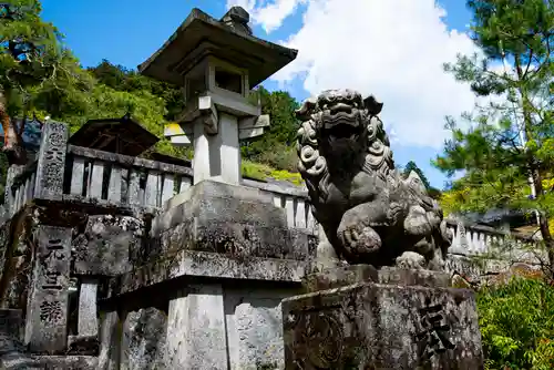 古峯神社の狛犬