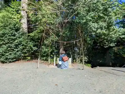 大坂神社の手水舎