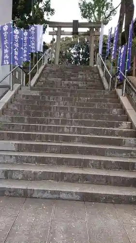 雪ケ谷八幡神社の鳥居