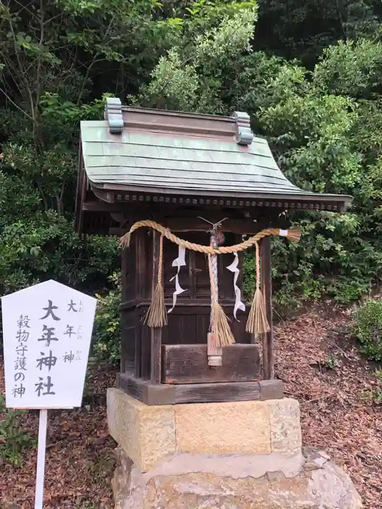 神吉八幡神社の末社・摂社