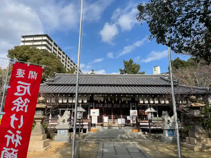 田蓑神社の本殿・本堂