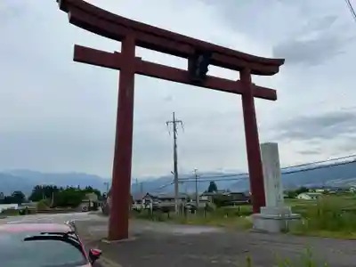 甲斐國一宮 浅間神社の鳥居