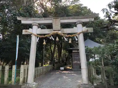 菅田神社の鳥居