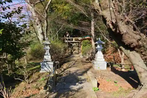白幡神社の景色