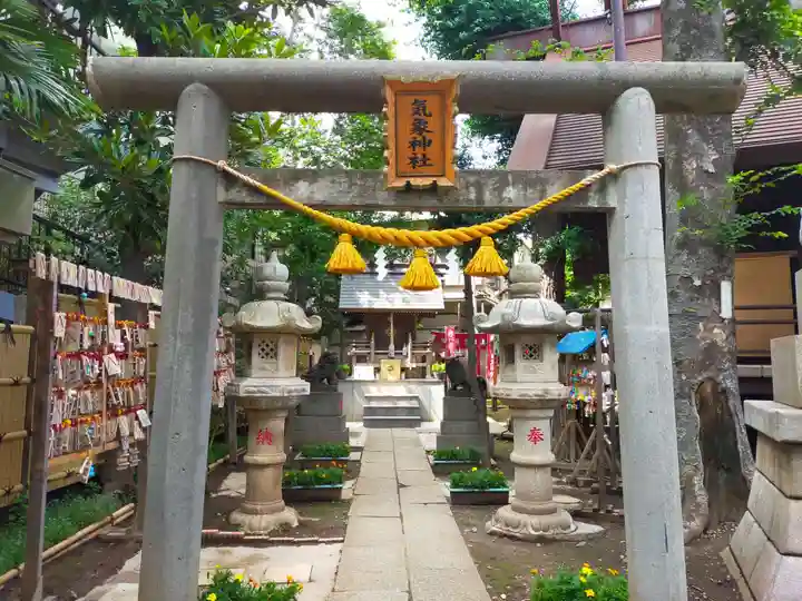 高円寺氷川神社の鳥居