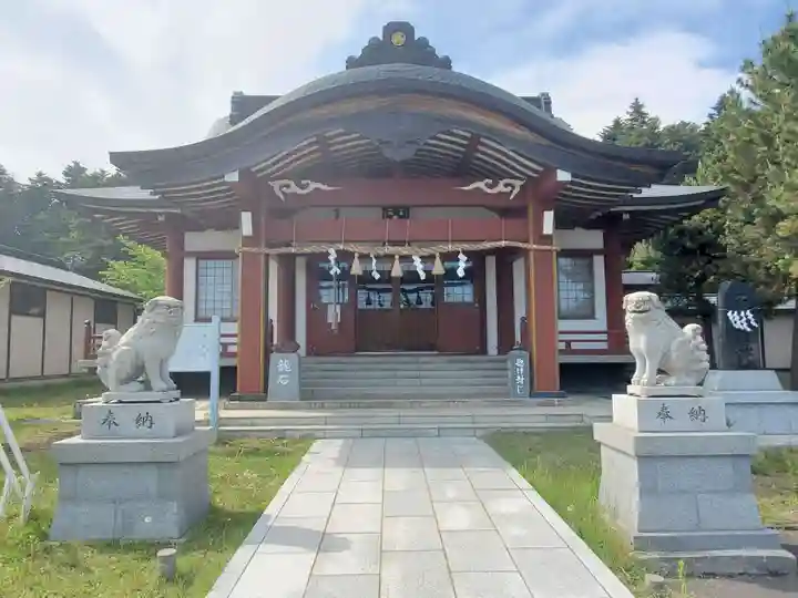 北海道東照宮の本殿・本堂