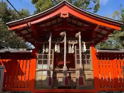 許波多神社の本殿