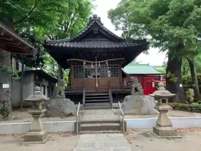 蓮沼氷川神社の本殿・本堂