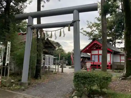 諏訪八幡神社の鳥居