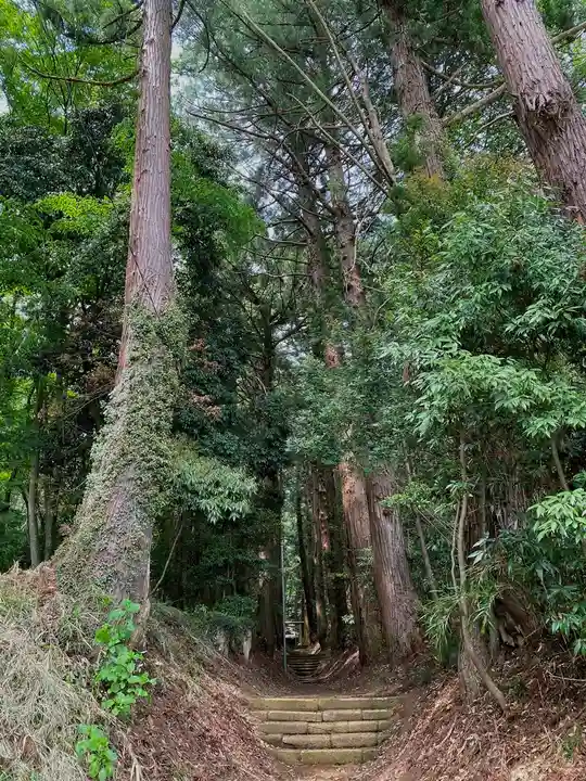 青山神社の周辺