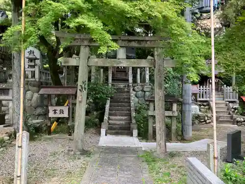 針綱神社の鳥居