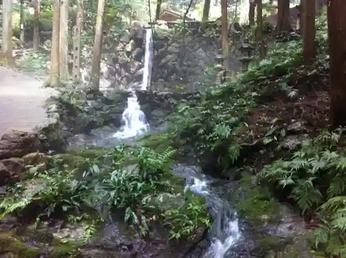 天の岩戸神社の庭園