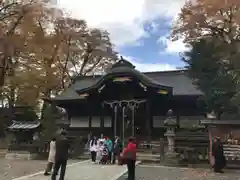 安積國造神社の七五三参