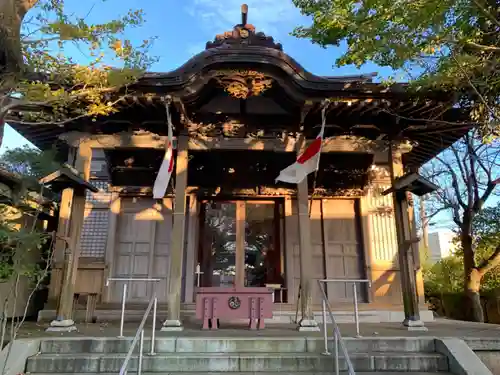 銚港神社の本殿・本堂