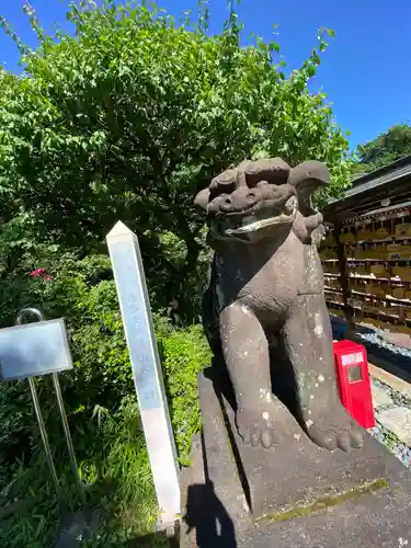 布多天神社の狛犬