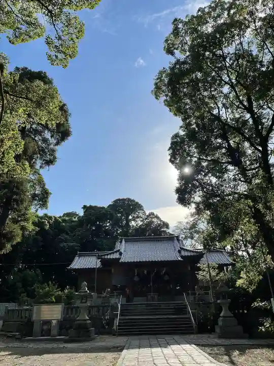 天疫神社の本殿・本堂