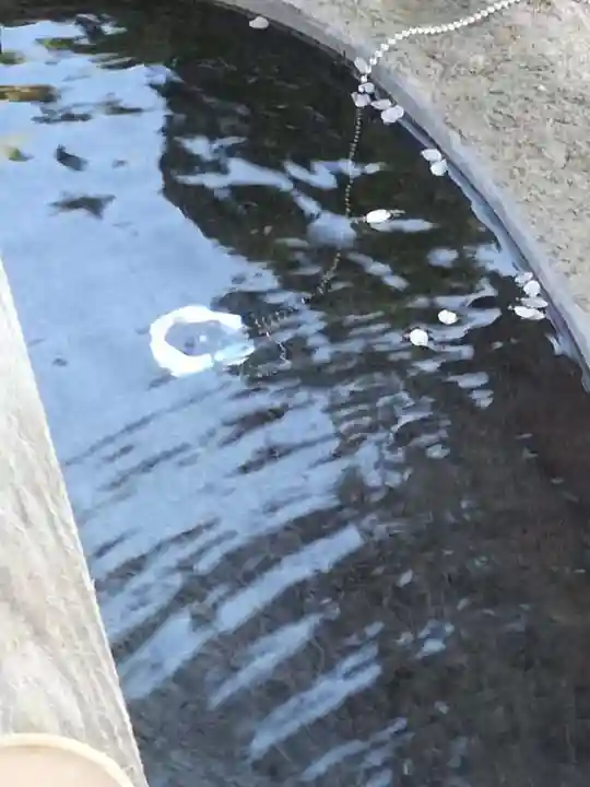 熊野三社の手水舎