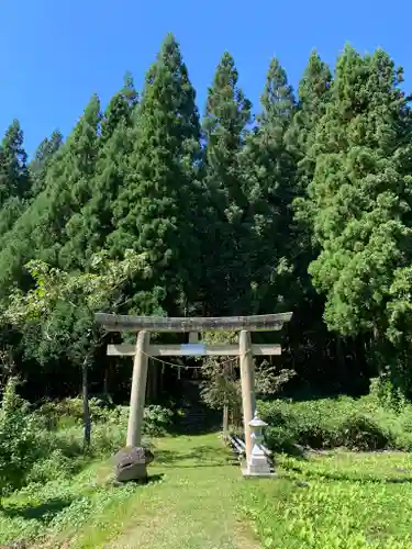 鹿島神社の鳥居